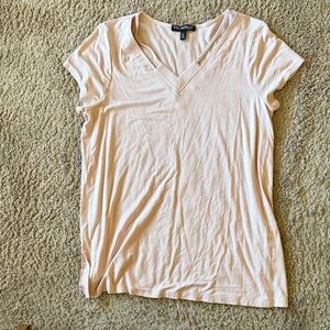 Picadilly Fashion Pale Pink V-Neck Short Sleeve Tee